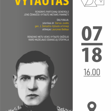 Kviečiame paminėti Lietuvos partizanų vado Jono Žemaičio-Vytauto metų