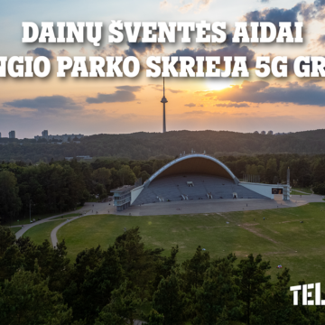 „Tele2“ sveikina Dainų šventę su 100-mečio sukaktimi: pasirūpino ypatinga ryšio kokybe