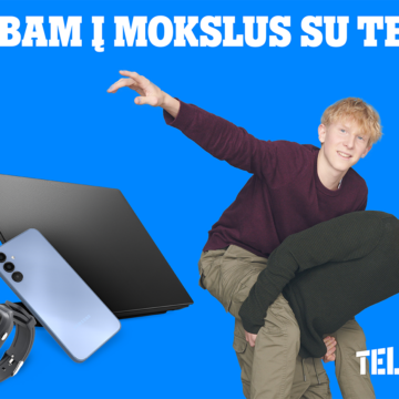 Išmani mokslo metų pradžia su „Tele2“: ypatingi pasiūlymai ruošiant vaikus į mokyklą