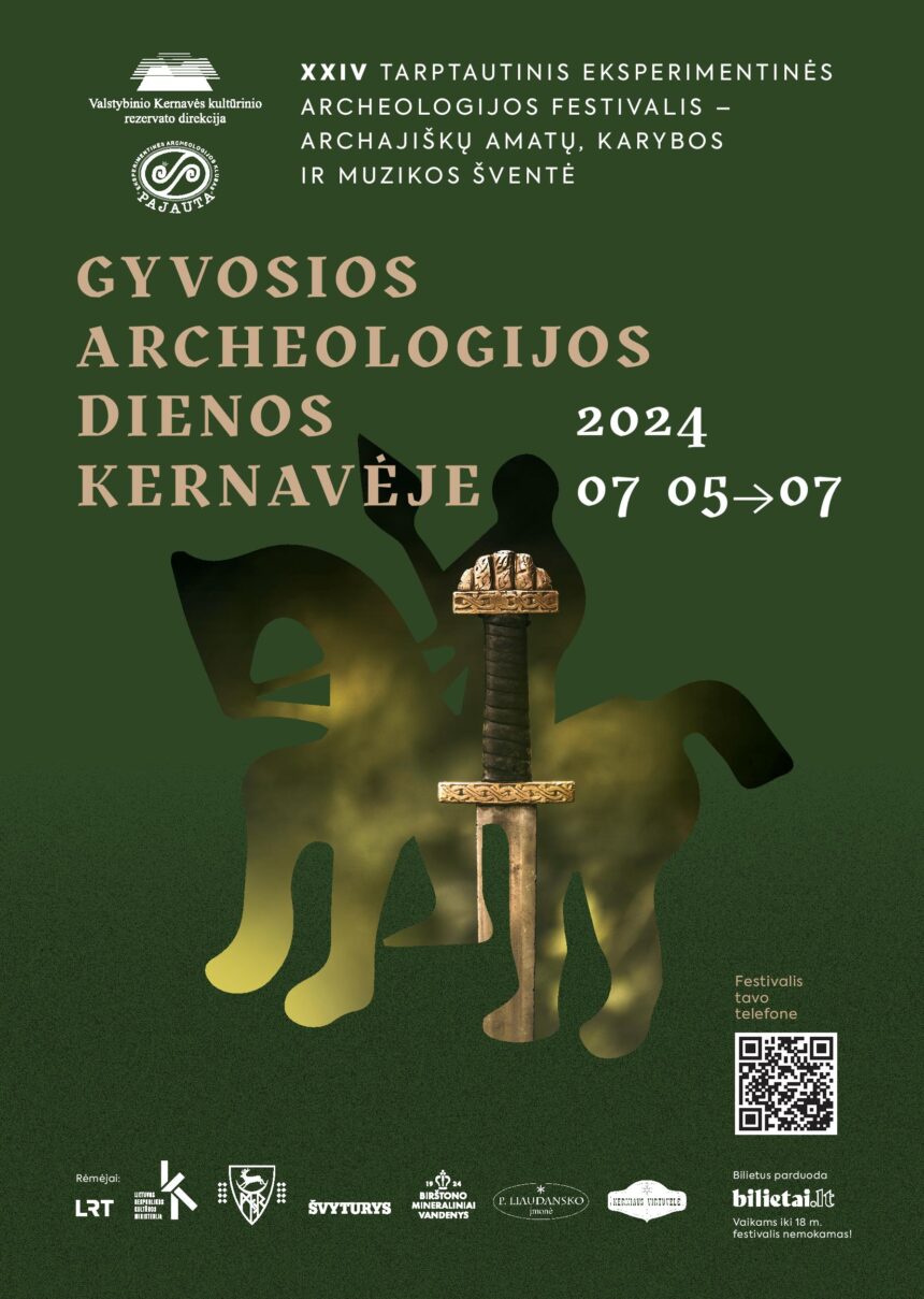 XXIV tarptautinis eksperimentinės archeologijos festivalis „Gyvosios archeologijos dienos Kernavėje“