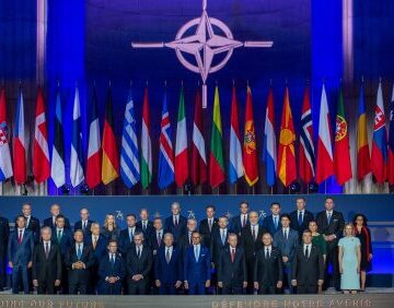 Prezidentas dalyvavo šventiniame NATO 75-mečio minėjime
